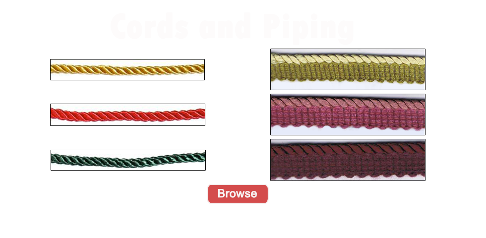 Cords & Piping